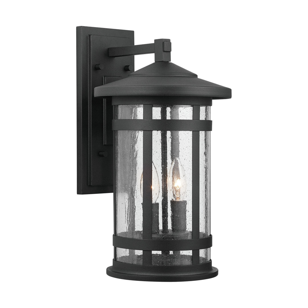 Capital Lighting 935521BK  Mission Hills Outdoor Black