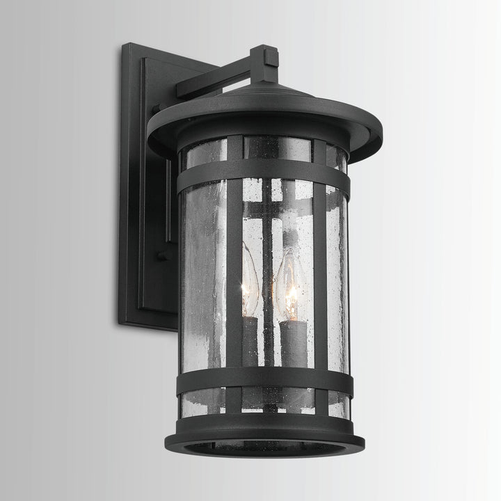 Capital Lighting 935521BK  Mission Hills Outdoor Black