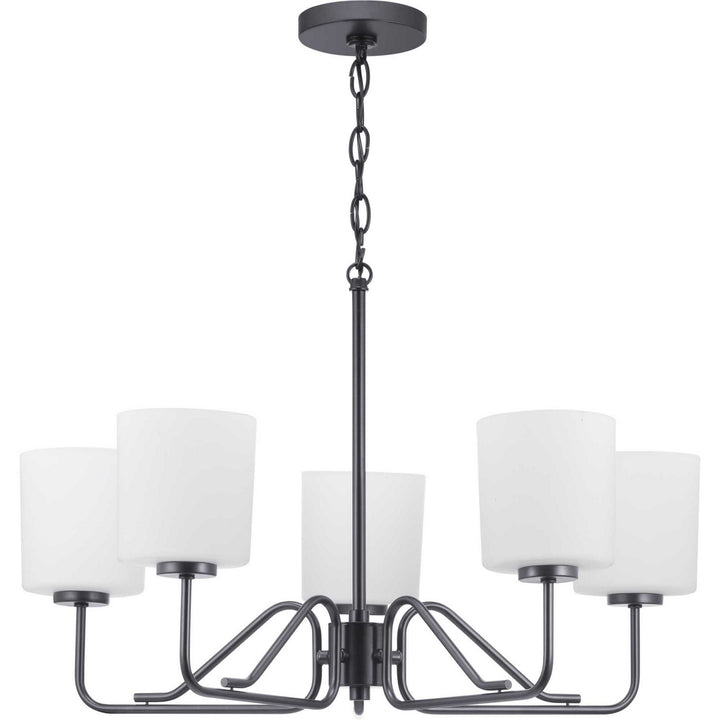 Progress Tobin P400182-031 Chandelier Light - Matte Black