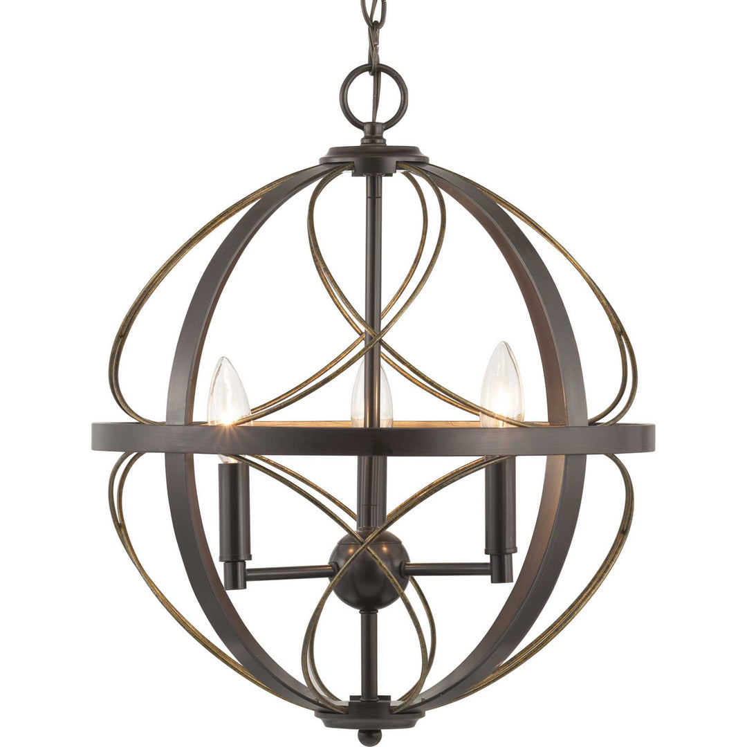 Progress Brandywine P500068-020 Chandelier Light - Antique Bronze