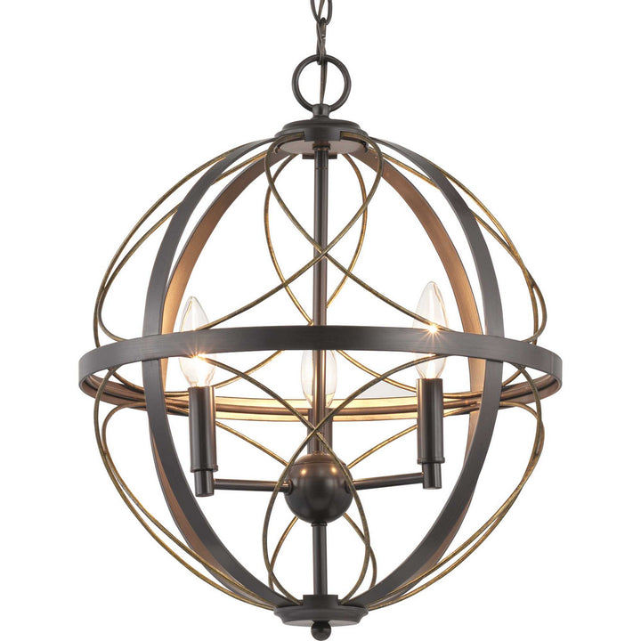 Progress Brandywine P500068-020 Chandelier Light - Antique Bronze