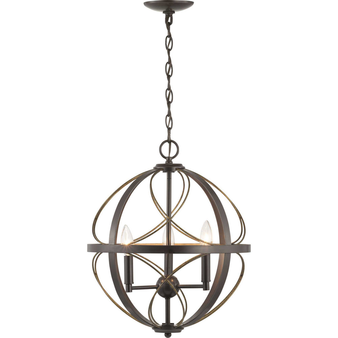 Progress Brandywine P500068-020 Chandelier Light - Antique Bronze