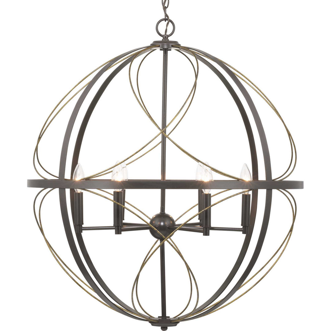 Progress Brandywine P500069-020 Chandelier Light - Antique Bronze