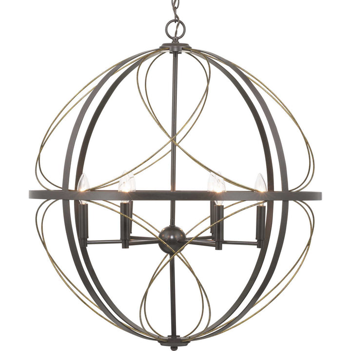 Progress Brandywine P500069-020 Chandelier Light - Antique Bronze