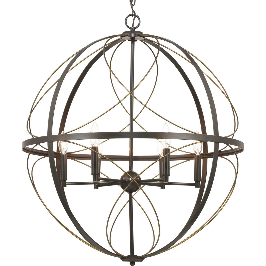 Progress Brandywine P500069-020 Chandelier Light - Antique Bronze