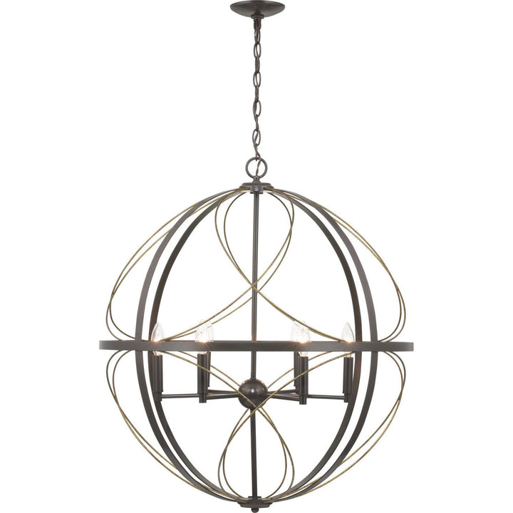 Progress Brandywine P500069-020 Chandelier Light - Antique Bronze