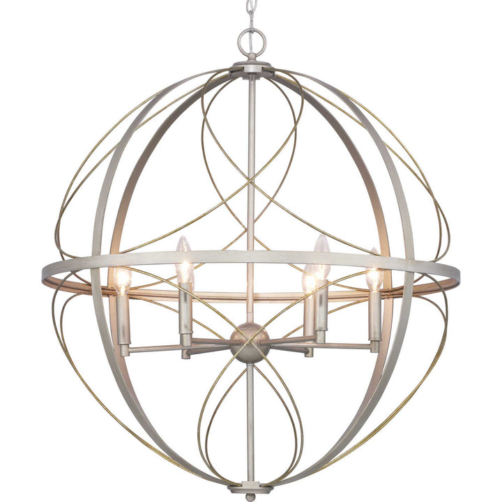Progress Brandywine P500069-134 Chandelier Light - Silver Ridge
