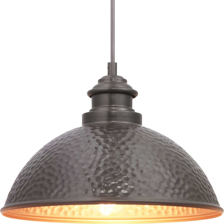 Progress Lighting P550032-020 Englewood One Light Hanging Lantern Outdoor Bronze / Dark