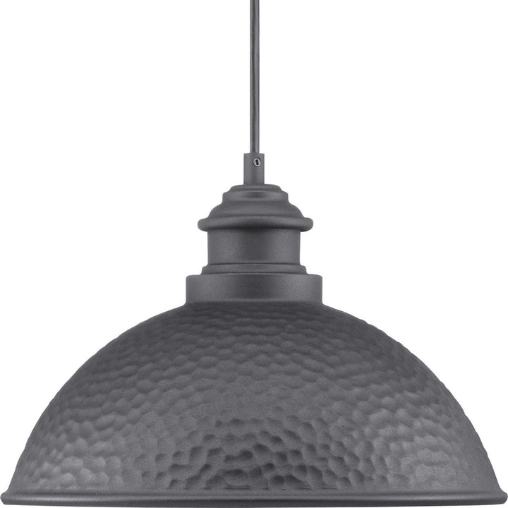 Progress Lighting P550032-031 Englewood One Light Hanging Lantern Outdoor Black