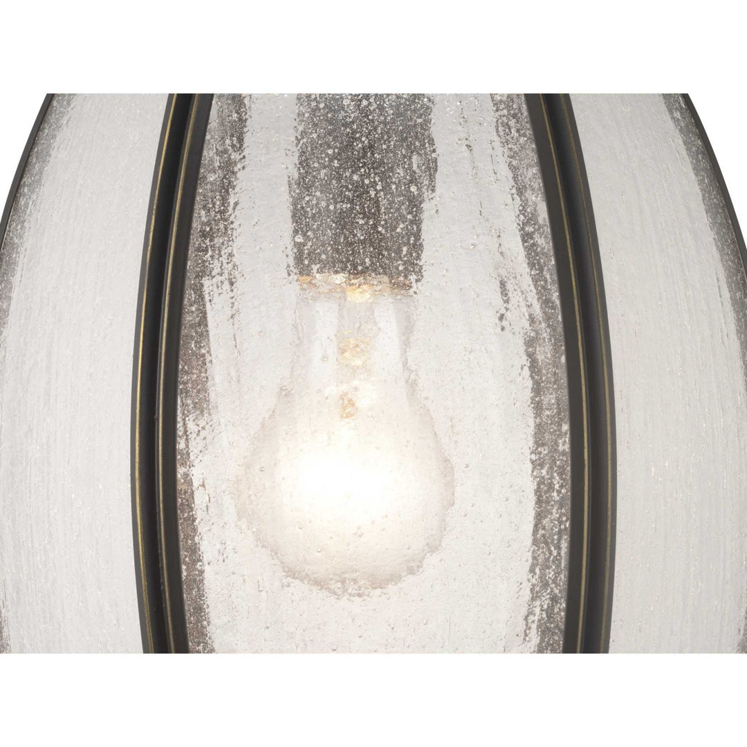 Progress Lighting P550034-020 River Place One Light Hanging Lantern Outdoor Bronze / Dark