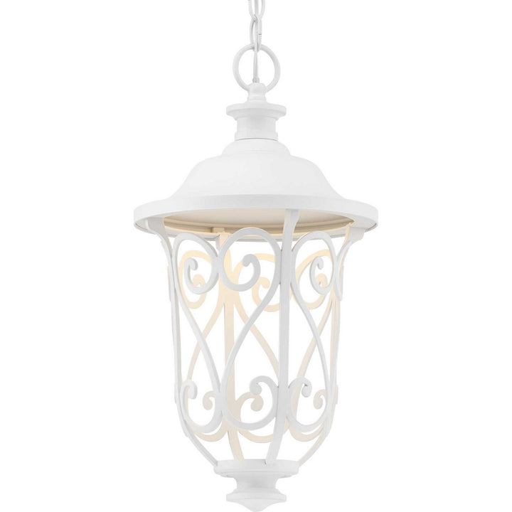 Progress Lighting P550037-030-30 Leawood Led Led Hanging Lantern Outdoor White