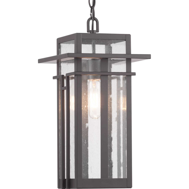 Progress Lighting P550039-020 Boxwood One Light Hanging Lantern Outdoor Bronze / Dark