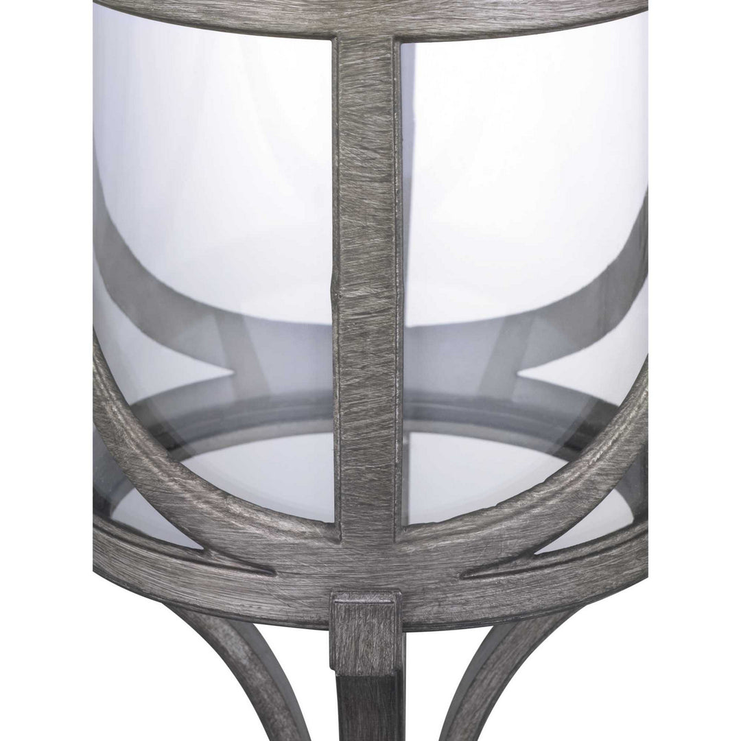 Progress Lighting P550041-103 Morrison One Light Hanging Lantern Outdoor Pewter, Nickel, Silver