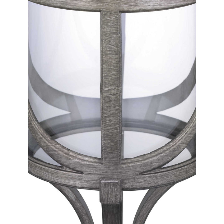 Progress Lighting P550041-103 Morrison One Light Hanging Lantern Outdoor Pewter, Nickel, Silver