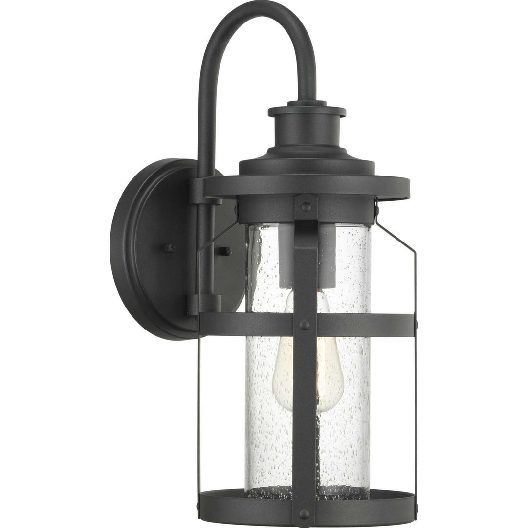 Progress Lighting P560095-031 Haslett One Light Wall Lantern Outdoor Black