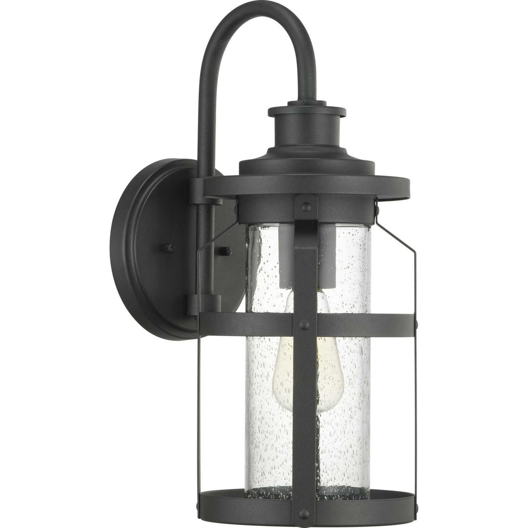 Progress Lighting P560095-031 Haslett One Light Wall Lantern Outdoor Black