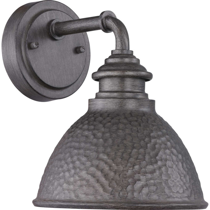Progress Lighting P560097-103 Englewood One Light Wall Lantern Outdoor Pewter, Nickel, Silver