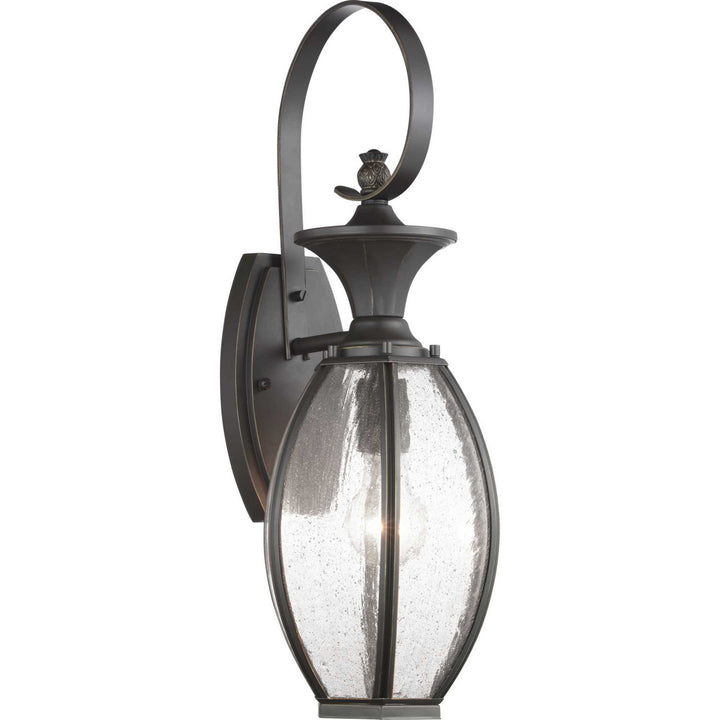 Progress Lighting P560102-020 River Place One Light Wall Lantern Outdoor Bronze / Dark