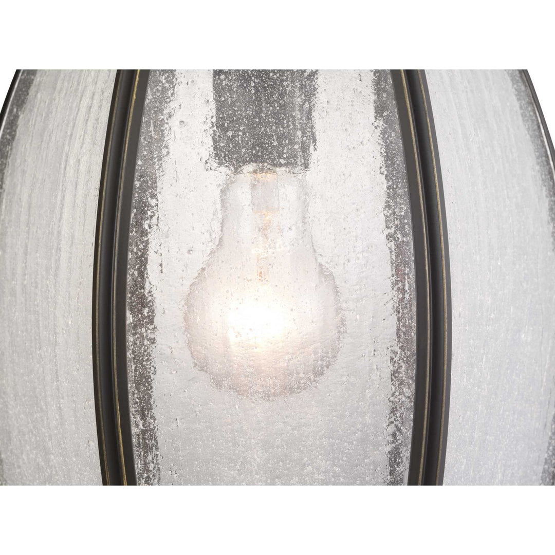 Progress Lighting P560103-020 River Place One Light Wall Lantern Outdoor Bronze / Dark