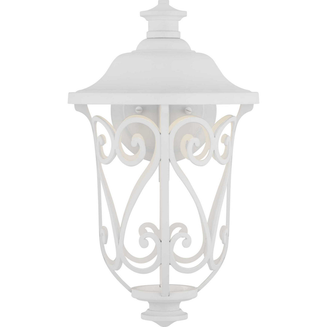 Progress Lighting P560105-030-30 Leawood Led Led Wall Lantern Outdoor White