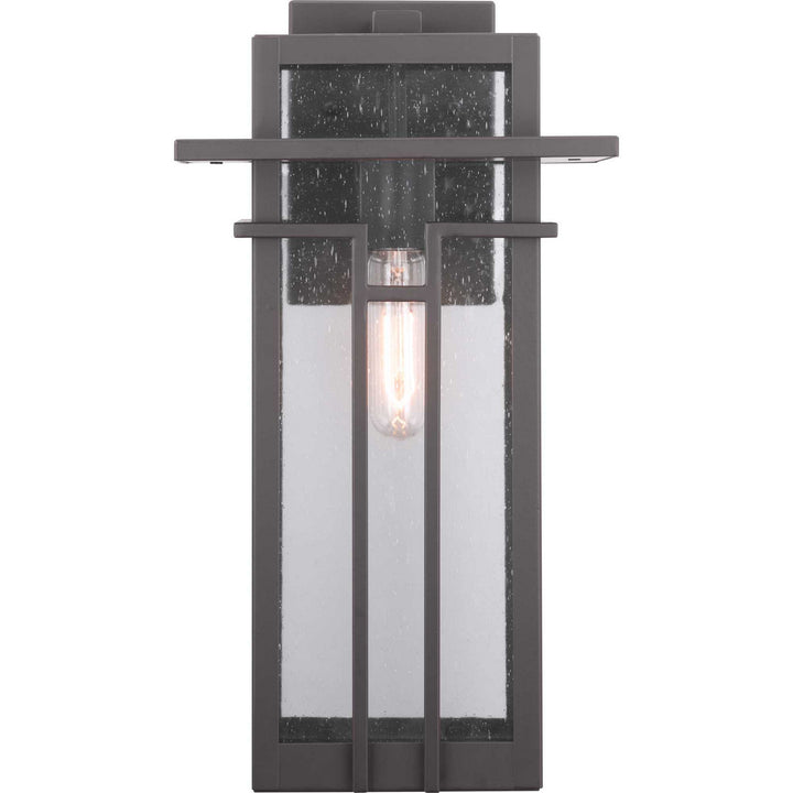 Progress Lighting P560112-020 Boxwood One Light Wall Lantern Outdoor Bronze / Dark