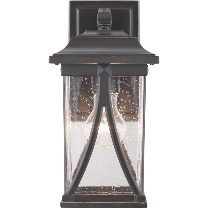 Progress Lighting P560113-020 Abbott One Light Wall Lantern Outdoor Bronze / Dark