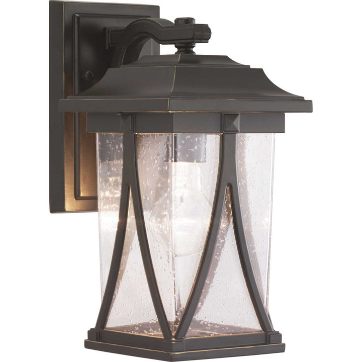 Progress Lighting P560113-020 Abbott One Light Wall Lantern Outdoor Bronze / Dark