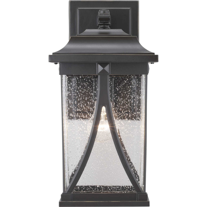 Progress Lighting P560114-020 Abbott One Light Wall Lantern Outdoor Bronze / Dark