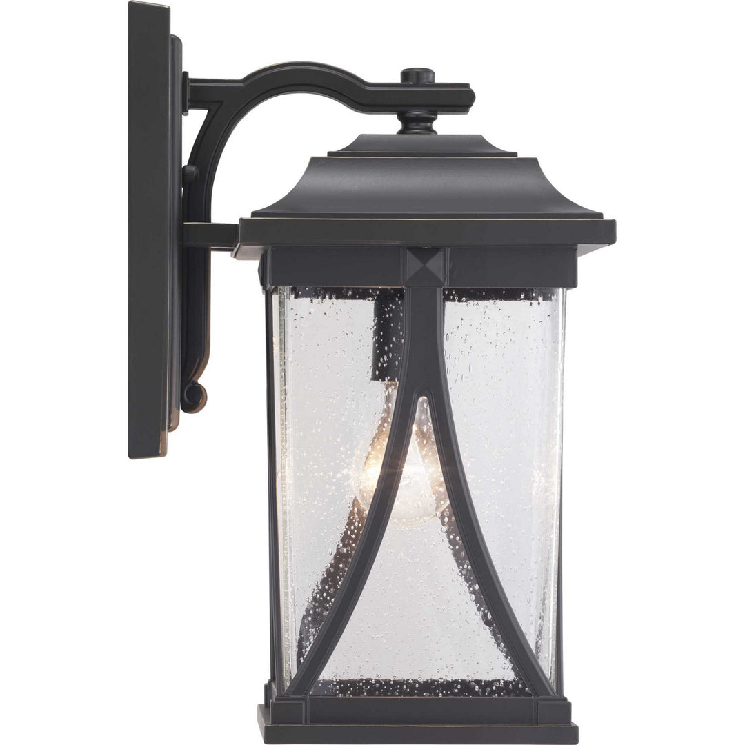 Progress Lighting P560114-020 Abbott One Light Wall Lantern Outdoor Bronze / Dark