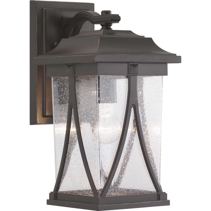 Progress Lighting P560114-020 Abbott One Light Wall Lantern Outdoor Bronze / Dark