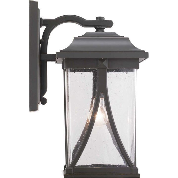 Progress Lighting P560115-020 Abbott One Light Wall Lantern Outdoor Bronze / Dark