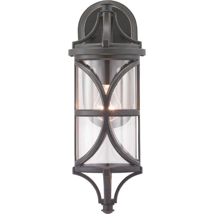 Progress Lighting P560116-020 Morrison One Light Wall Lantern Outdoor Bronze / Dark