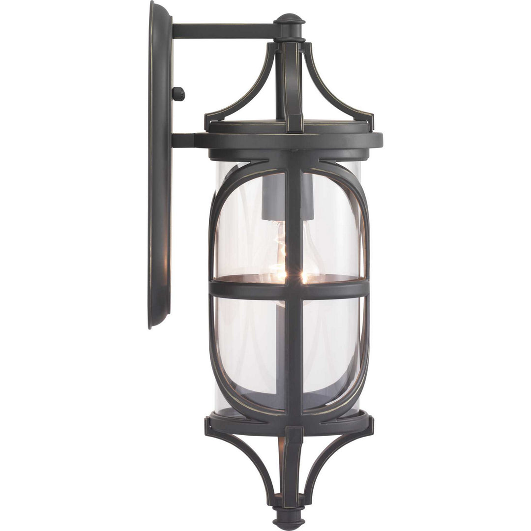 Progress Lighting P560116-020 Morrison One Light Wall Lantern Outdoor Bronze / Dark