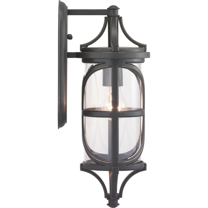 Progress Lighting P560116-020 Morrison One Light Wall Lantern Outdoor Bronze / Dark