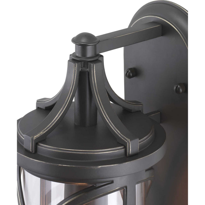 Progress Lighting P560116-020 Morrison One Light Wall Lantern Outdoor Bronze / Dark