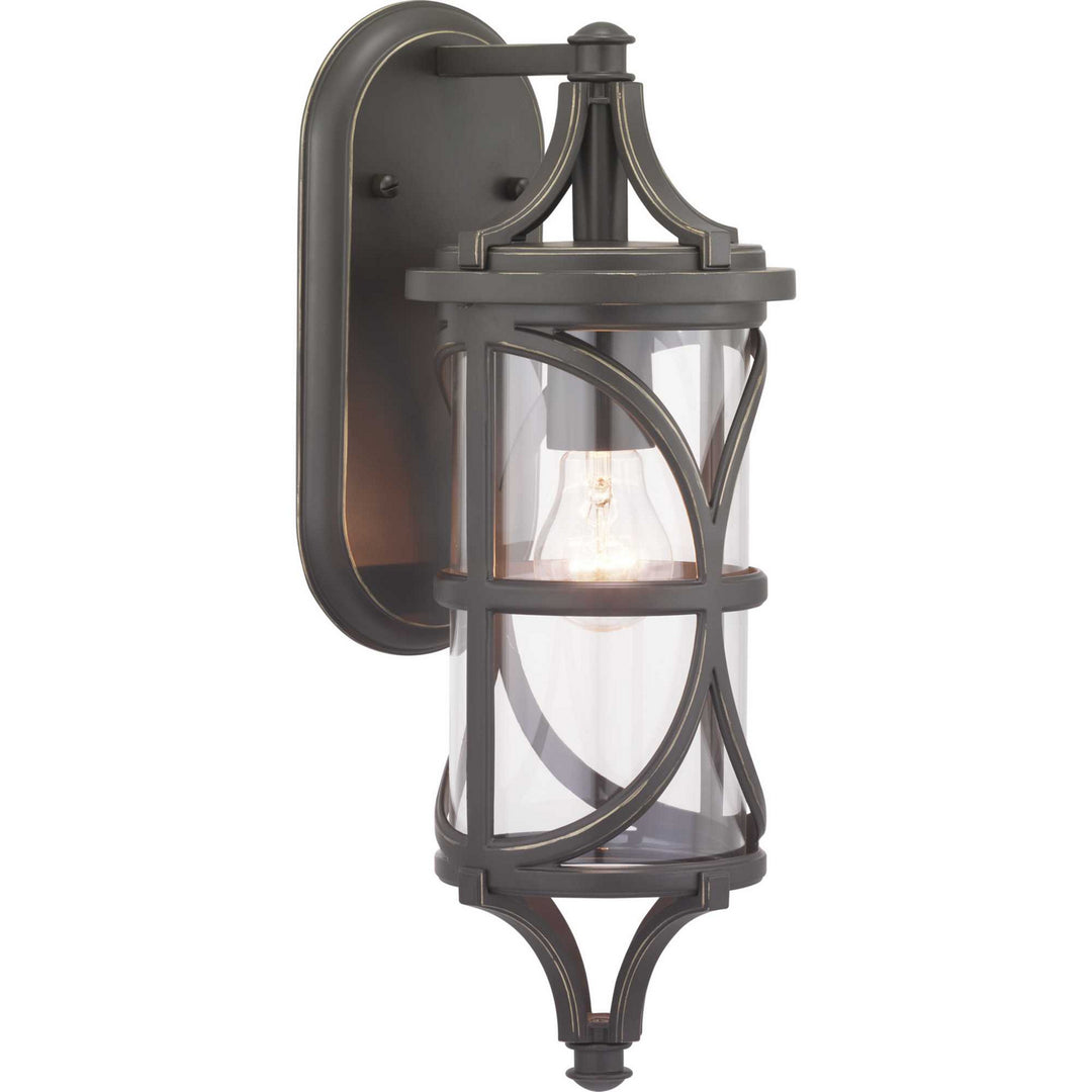Progress Lighting P560116-020 Morrison One Light Wall Lantern Outdoor Bronze / Dark