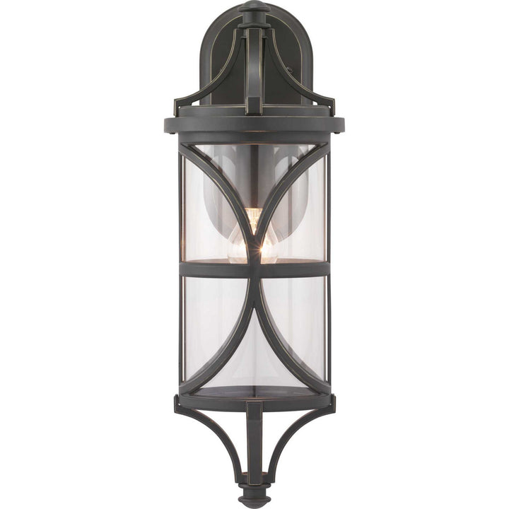 Progress Lighting P560117-020 Morrison One Light Wall Lantern Outdoor Bronze / Dark