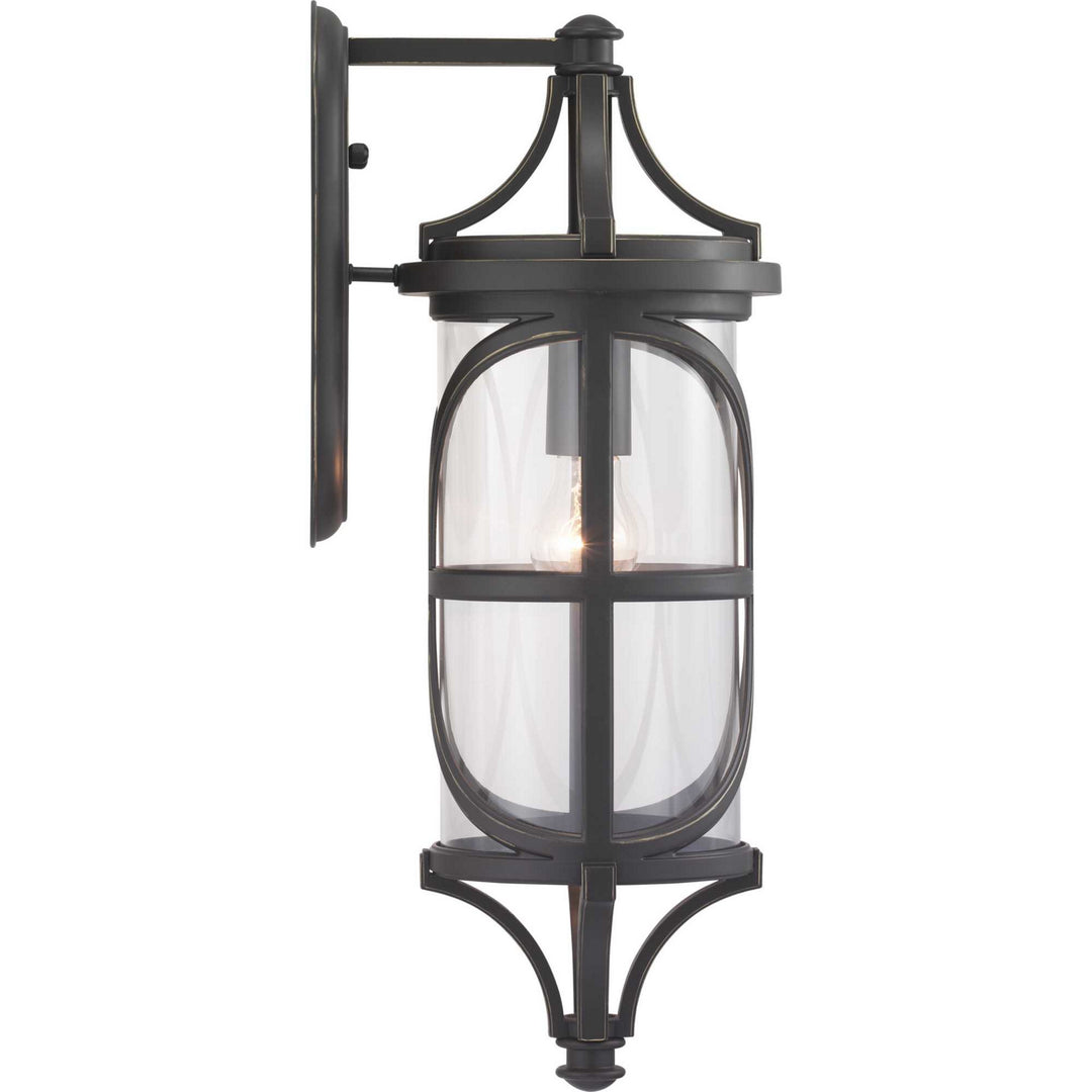 Progress Lighting P560117-020 Morrison One Light Wall Lantern Outdoor Bronze / Dark