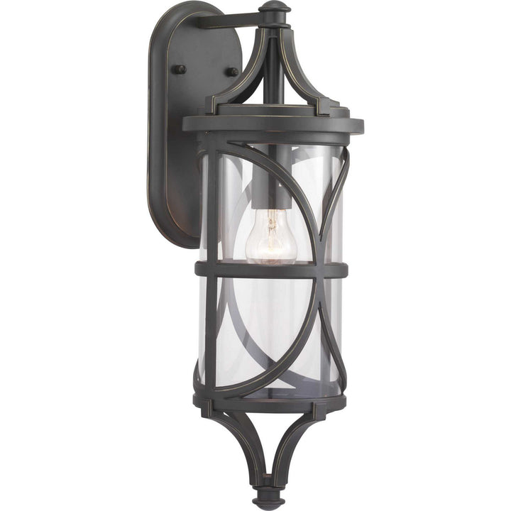 Progress Lighting P560117-020 Morrison One Light Wall Lantern Outdoor Bronze / Dark