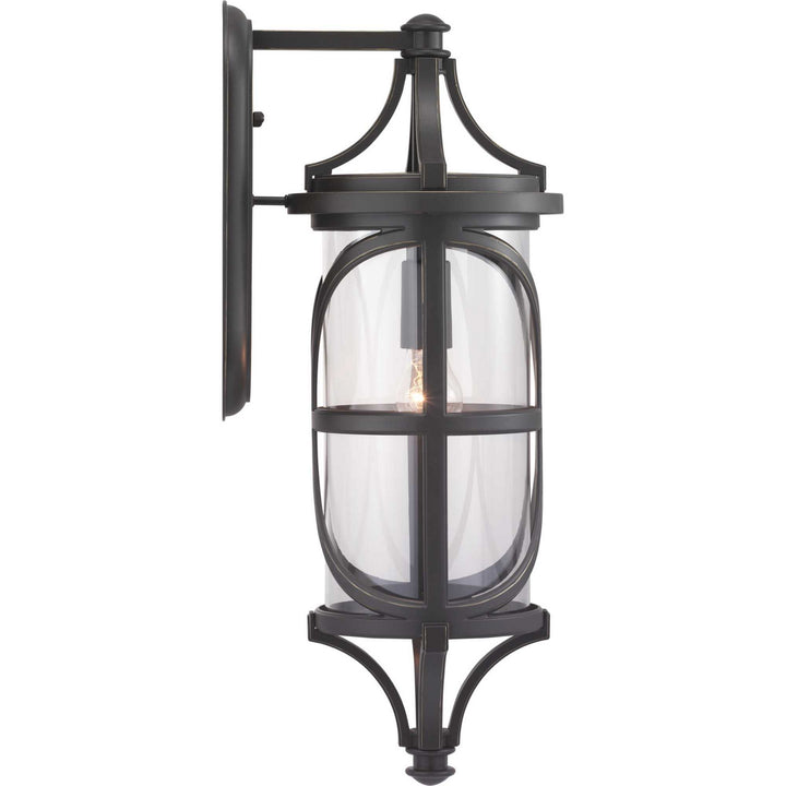 Progress Lighting P560118-020 Morrison One Light Wall Lantern Outdoor Bronze / Dark