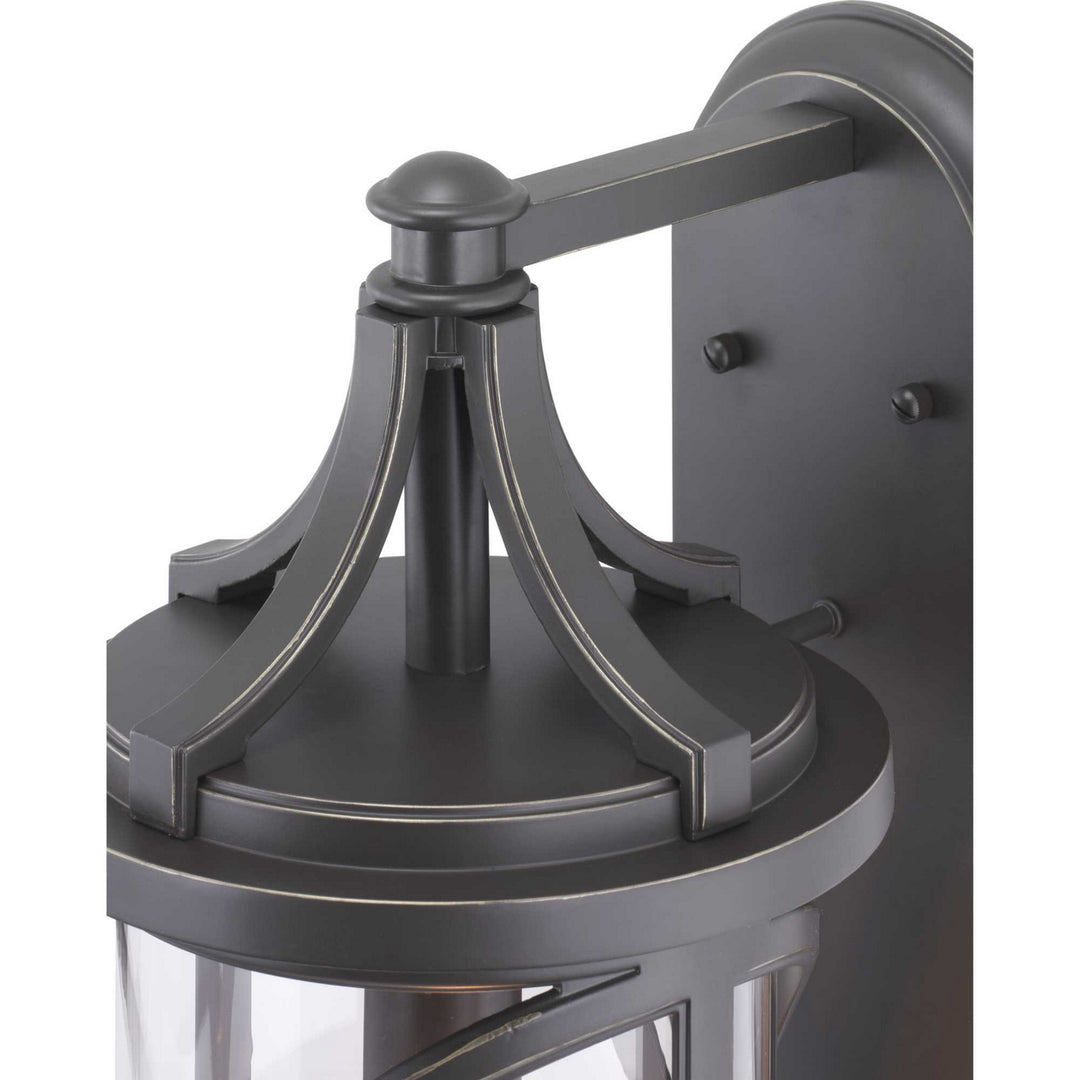 Progress Lighting P560118-020 Morrison One Light Wall Lantern Outdoor Bronze / Dark