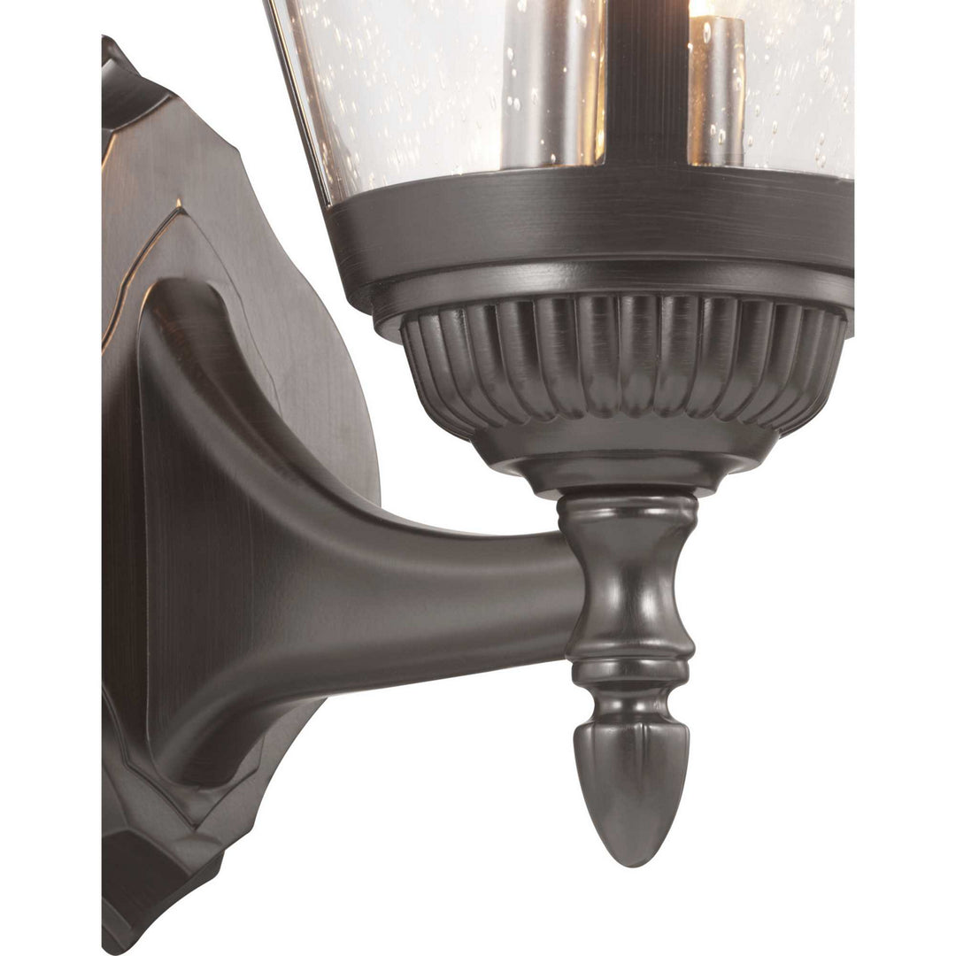 Progress Lighting P560135-020 Westport Two Light Wall Lantern Outdoor Bronze / Dark