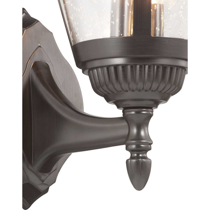 Progress Lighting P560135-020 Westport Two Light Wall Lantern Outdoor Bronze / Dark