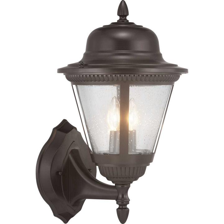 Progress Lighting P560135-020 Westport Two Light Wall Lantern Outdoor Bronze / Dark