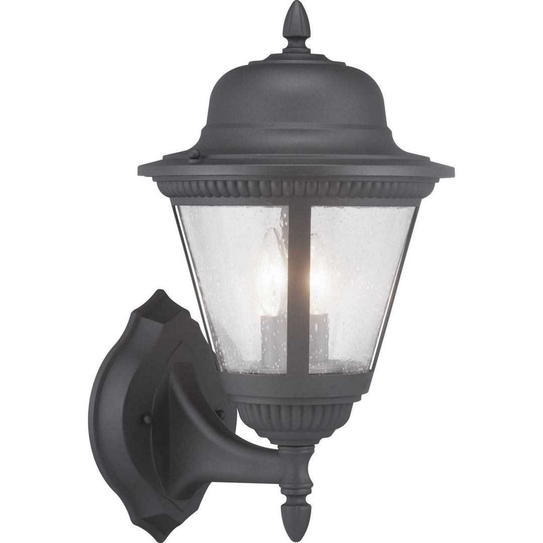 Progress Lighting P560135-031 Westport Two Light Wall Lantern Outdoor Black