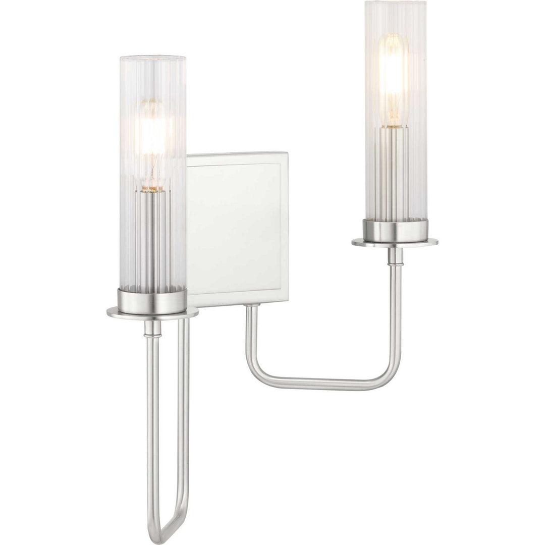 Progress Rainey P710056-009 Wall Light - Brushed Nickel