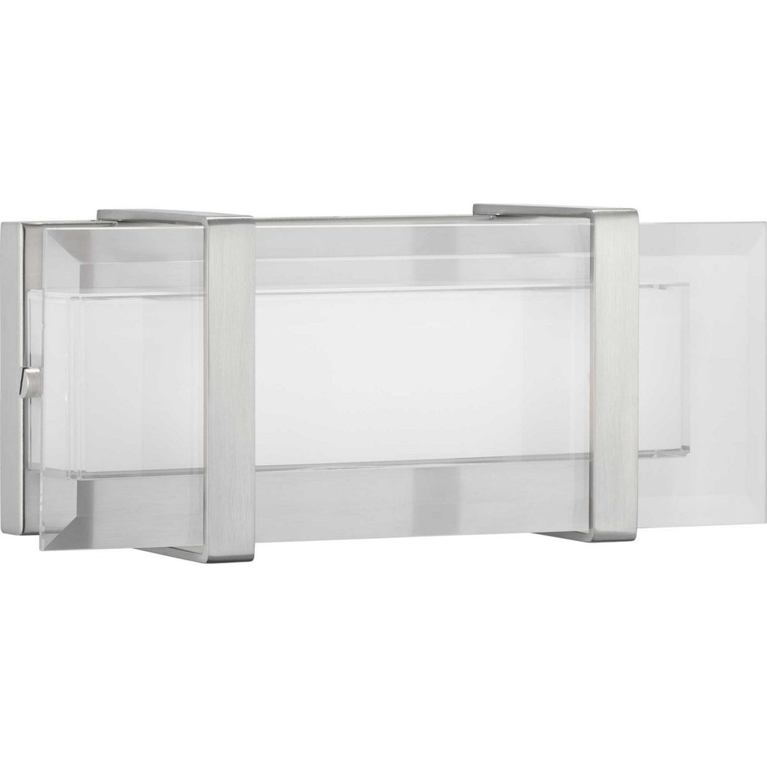 Progress Miter LED P710061-009-30 Wall Light - Brushed Nickel