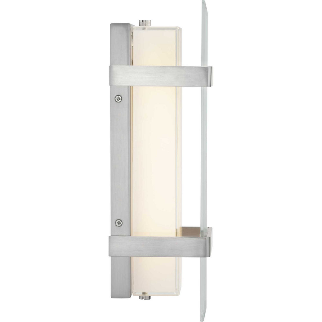 Progress Miter LED P710061-009-30 Wall Light - Brushed Nickel