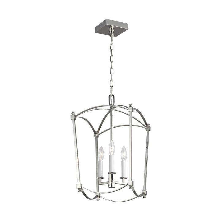 Visual Comfort Studio Thayer F3321/3PN Pendant Light - Polished Nickel