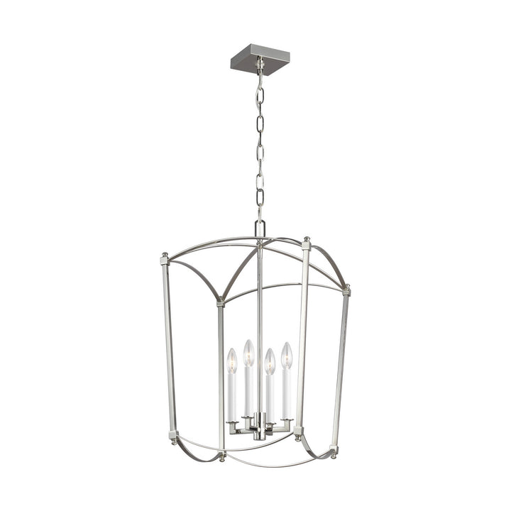 Visual Comfort Studio Thayer F3322/4PN Pendant Light - Polished Nickel